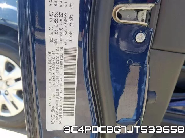 3C4PDCBG7JT533658 фото 2