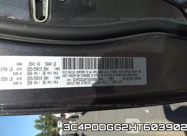 3C4PDDGG2HT603902 фото 10
