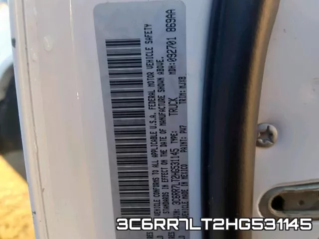 3C6RR7LT2HG531145 фото 2