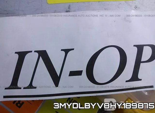 3MYDLBYV8HY189875 фото 8