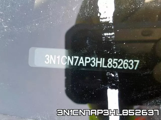 3N1CN7AP3HL852637 фото 2