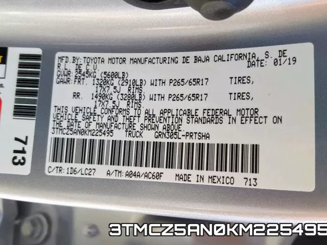 3TMCZ5AN0KM225495 фото 2