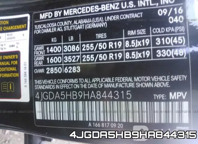 4JGDA5HB9HA844315 фото 10