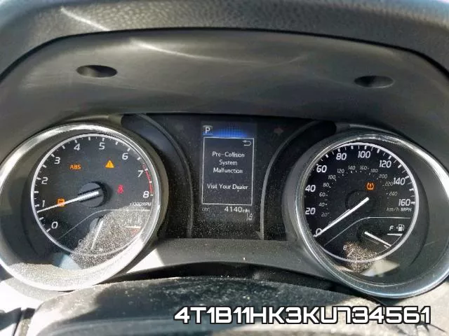 4T1B11HK3KU734561 фото 9