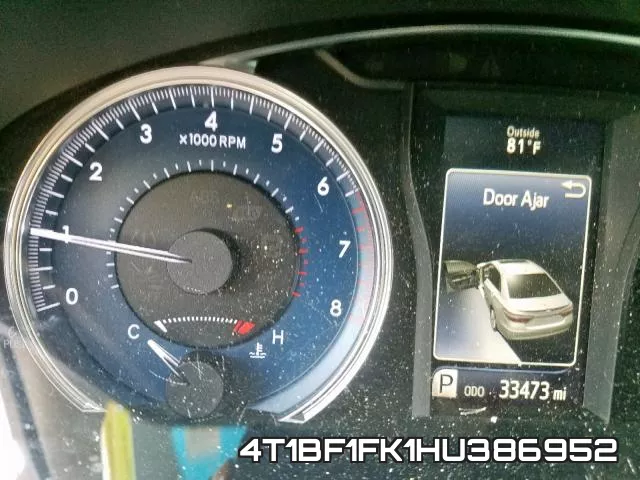 4T1BF1FK1HU386952 фото 9
