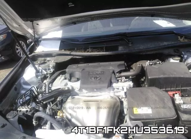 4T1BF1FK2HU353619 фото 2