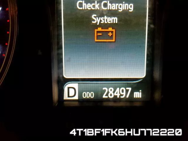 4T1BF1FK6HU772220 фото 9