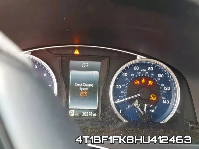 4T1BF1FK8HU412463 фото 9