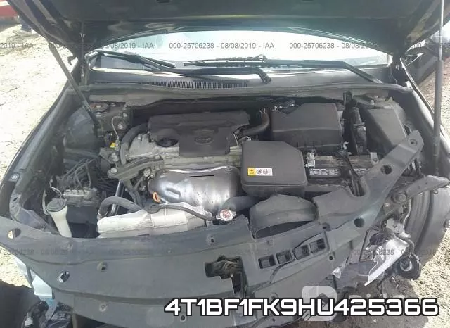 4T1BF1FK9HU425366 фото 2