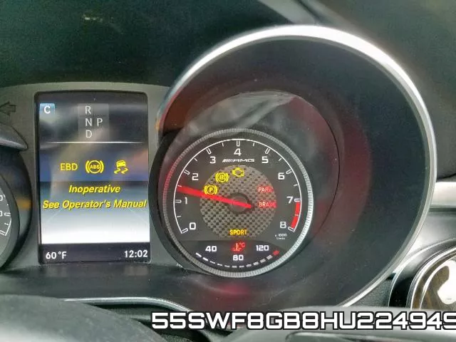 55SWF8GB8HU224949 фото 9