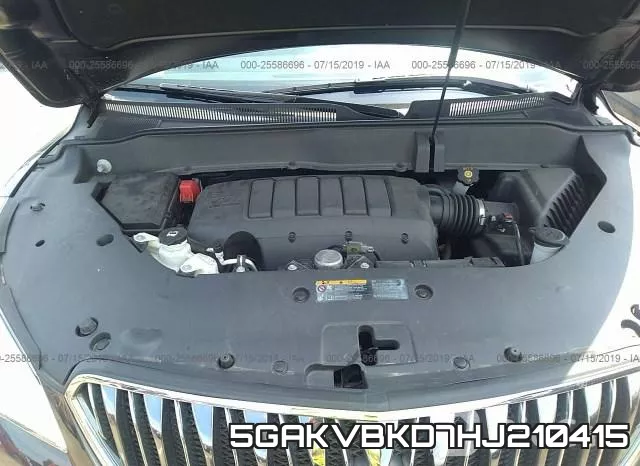 5GAKVBKD7HJ210415 фото 2