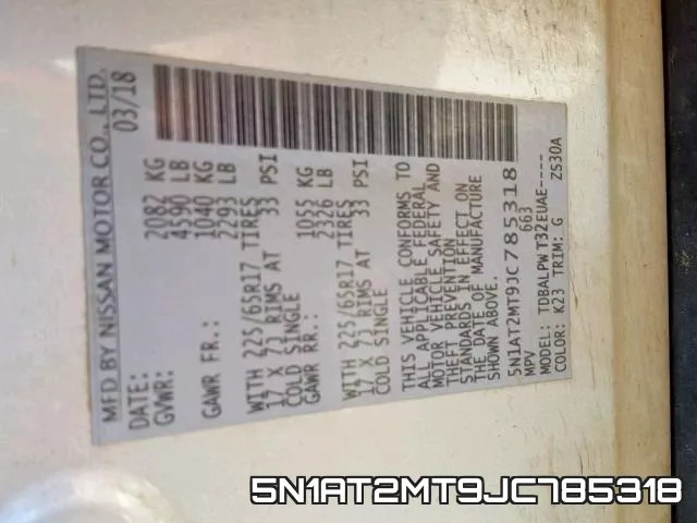 5N1AT2MT9JC785318 фото 2