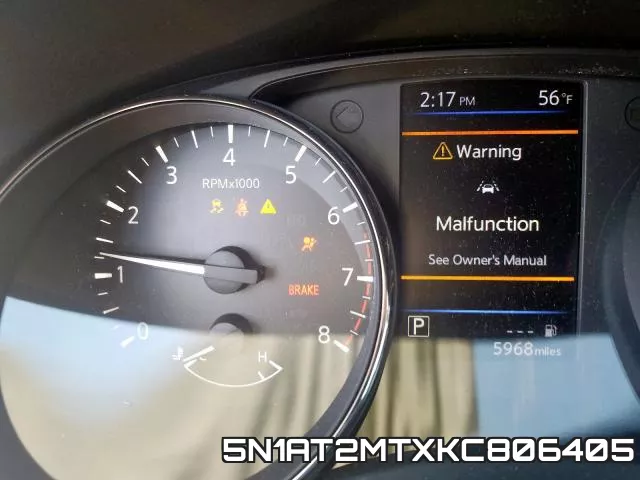 5N1AT2MTXKC806405 фото 9