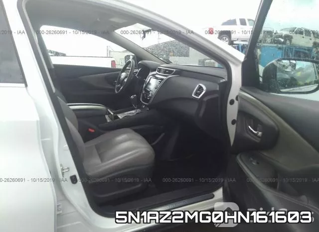 5N1AZ2MG0HN161603 фото 5