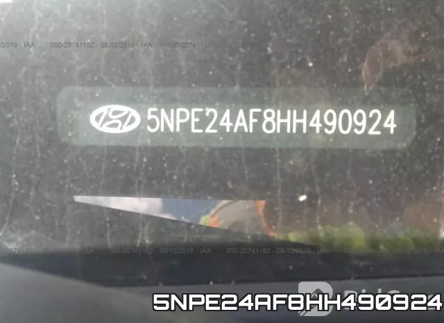 5NPE24AF8HH490924 фото 10