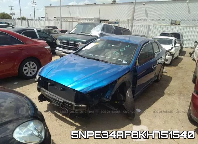 5NPE34AF8KH751540 фото 3