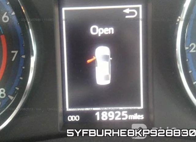 5YFBURHE8KP928830 фото 8