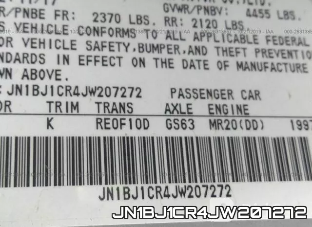 JN1BJ1CR4JW207272 фото 10