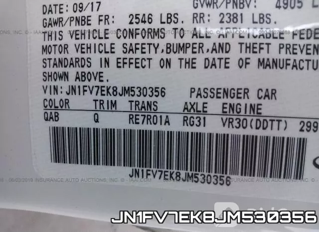 JN1FV7EK8JM530356 фото 10