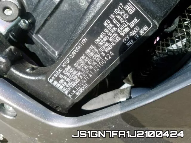 JS1GN7FA1J2100424 фото 2
