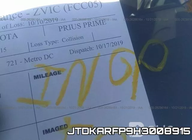 JTDKARFP9H3008915 фото 8