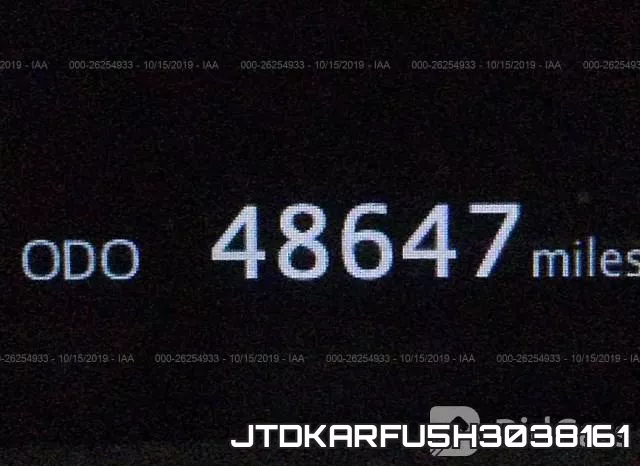 JTDKARFU5H3038161 фото 8