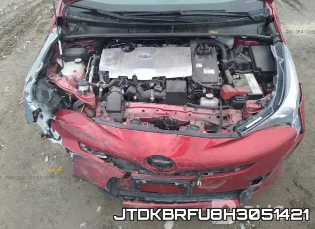 JTDKBRFU8H3051421 фото 2