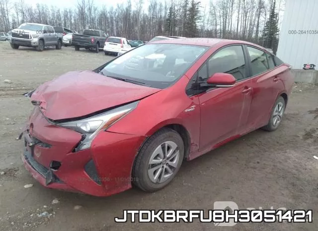 JTDKBRFU8H3051421 фото 3