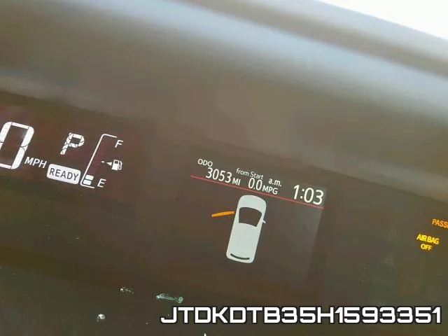 JTDKDTB35H1593351 фото 9