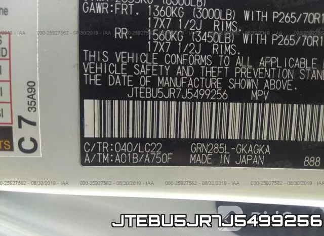 JTEBU5JR7J5499256 фото 10