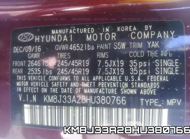 KM8J33A28HU380766 фото 10