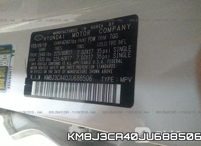 KM8J3CA40JU688506 фото 10