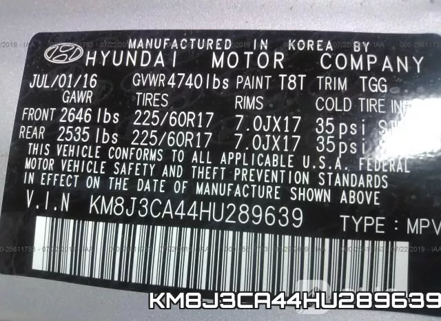 KM8J3CA44HU289639 фото 10
