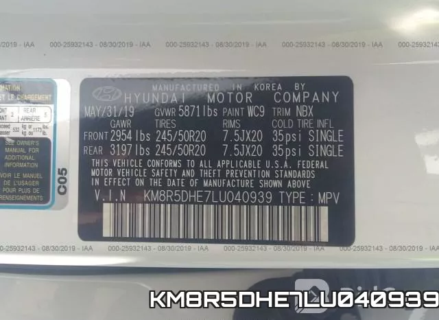 KM8R5DHE7LU040939 фото 9