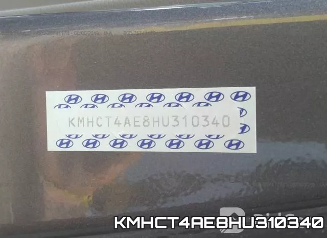 KMHCT4AE8HU310340 фото 10