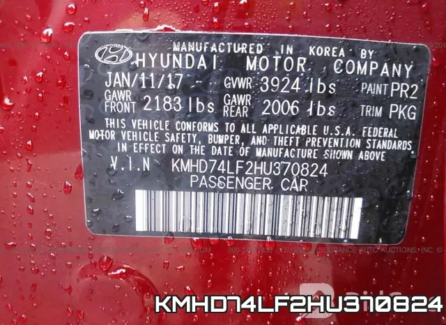 KMHD74LF2HU370824 фото 8