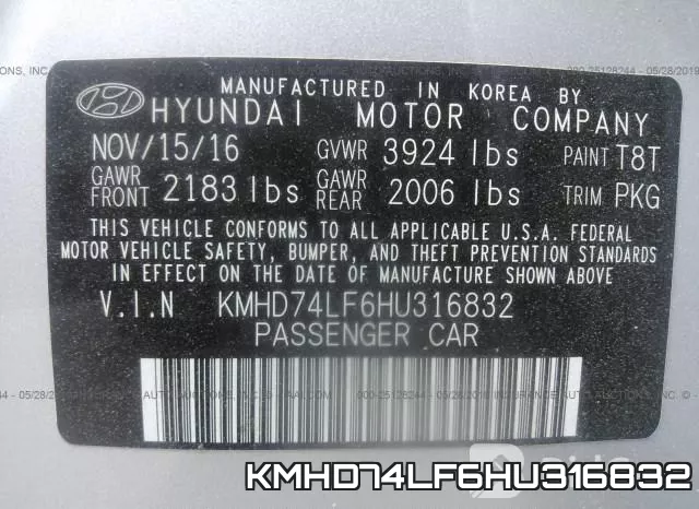 KMHD74LF6HU316832 фото 10