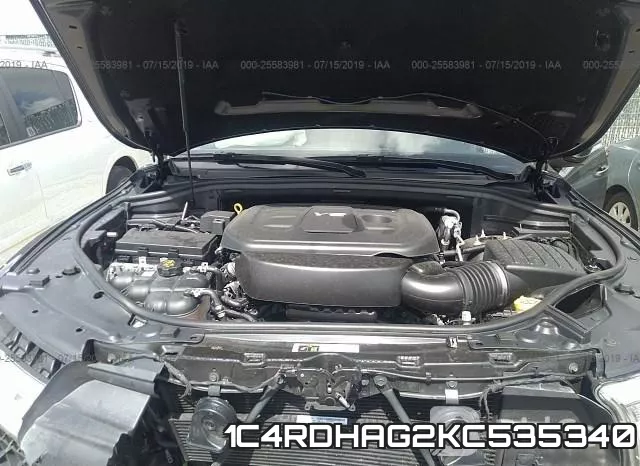 1C4RDHAG2KC535340 фото 2