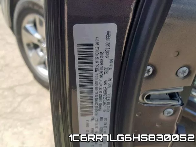 1C6RR7LG6HS830052 фото 2