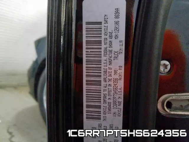 1C6RR7PT5HS624356 фото 2