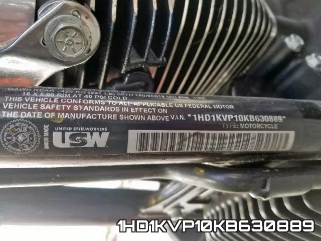 1HD1KVP10KB630889 фото 2