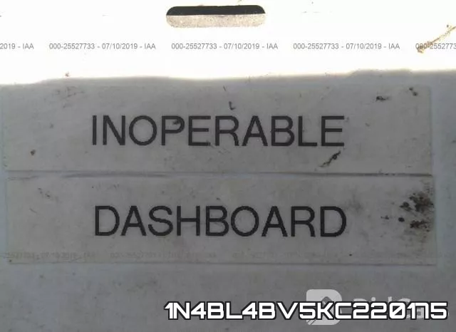 1N4BL4BV5KC220175 фото 7