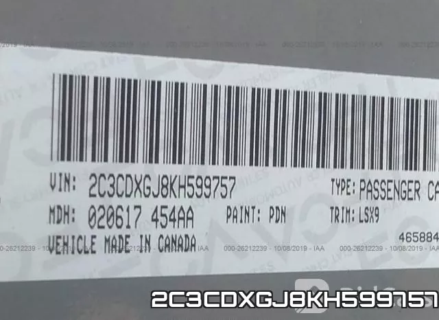 2C3CDXGJ8KH599757 фото 10