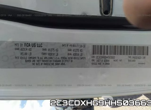 2C3CDXHG9HH503663 фото 10