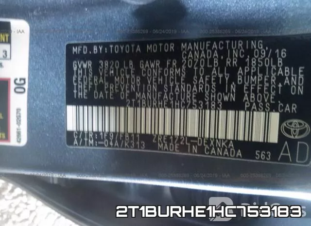 2T1BURHE1HC753183 фото 10
