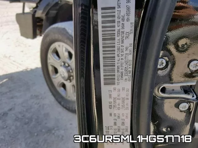 3C6UR5ML1HG517718 фото 2