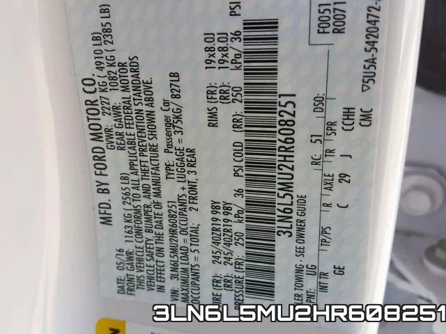 3LN6L5MU2HR608251 фото 2