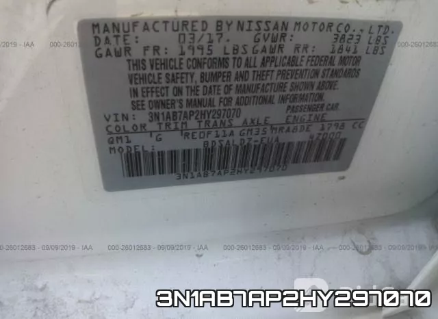 3N1AB7AP2HY297070 фото 10
