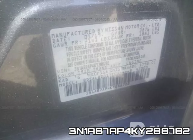 3N1AB7AP4KY288782 фото 10
