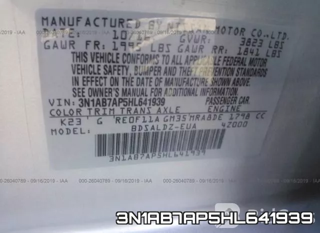 3N1AB7AP5HL641939 фото 10